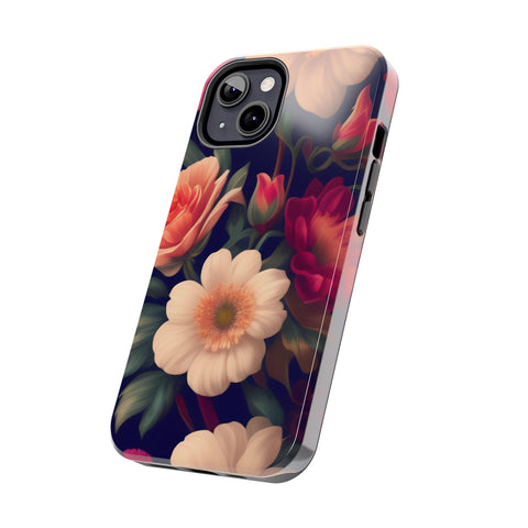 floral - iPhone Tough Cases - phone cases