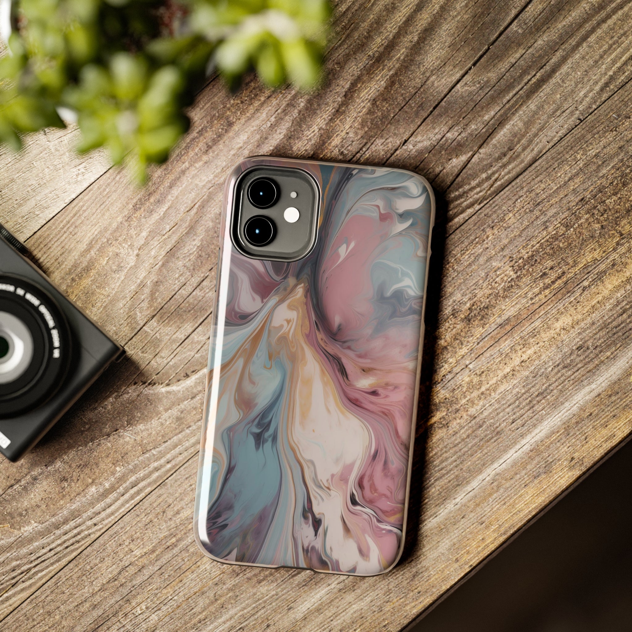 Liquid colored marble - iPhone Tough Cases - phone cases