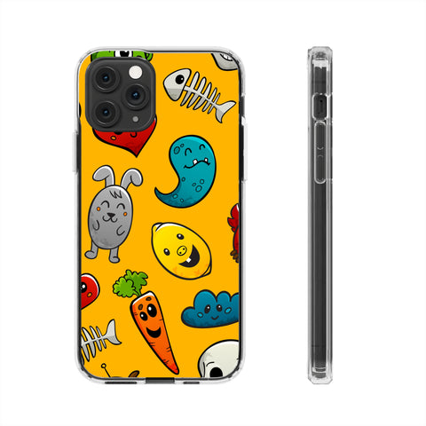 Fun Characters - iPhone Clear Cases iPhone 11 Pro Without gift packaging - phone cases