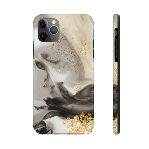 Gold Glitter - iPhone Tough Cases iPhone 11 Pro Max - phone cases