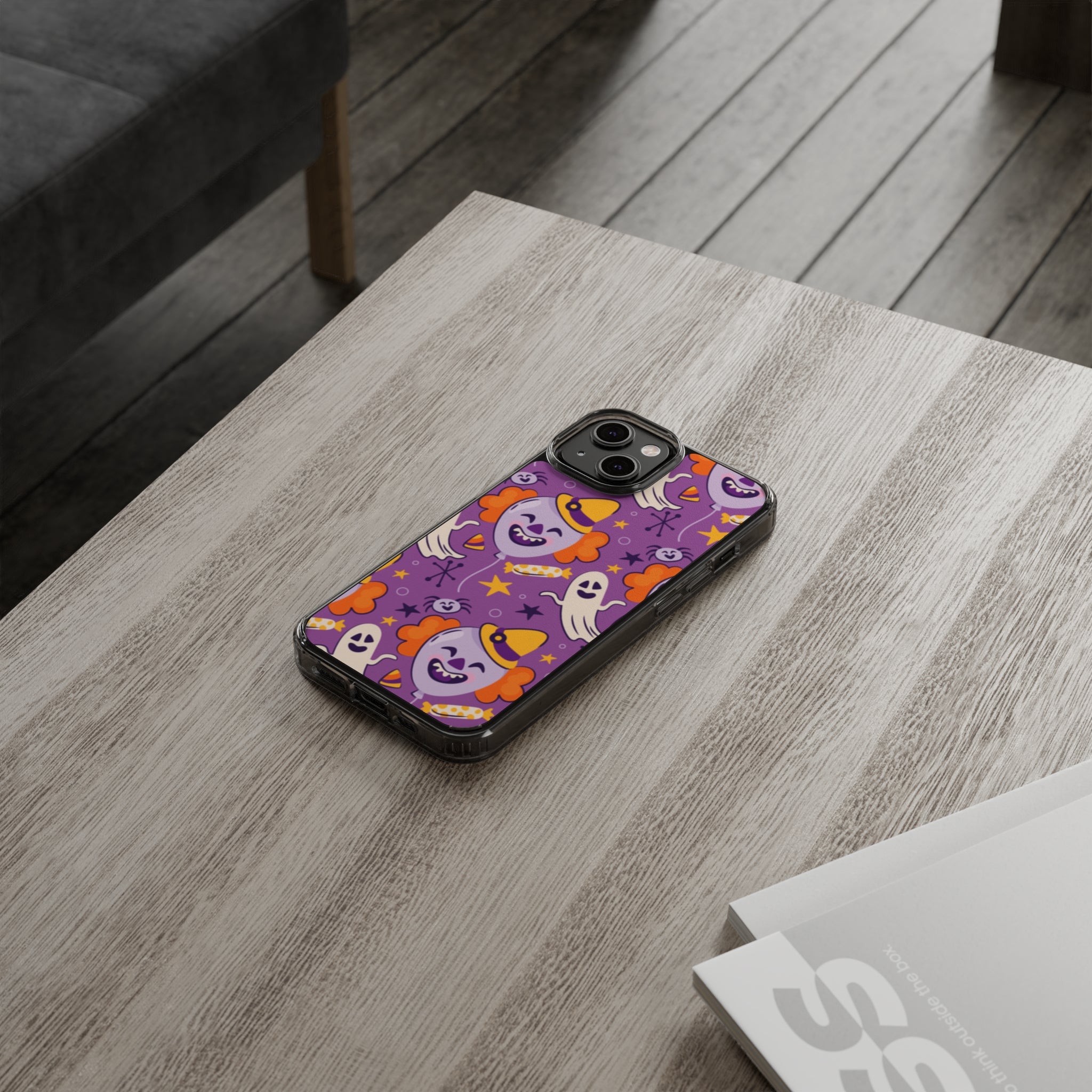 Halloween - iPhone Clear Cases - phone cases