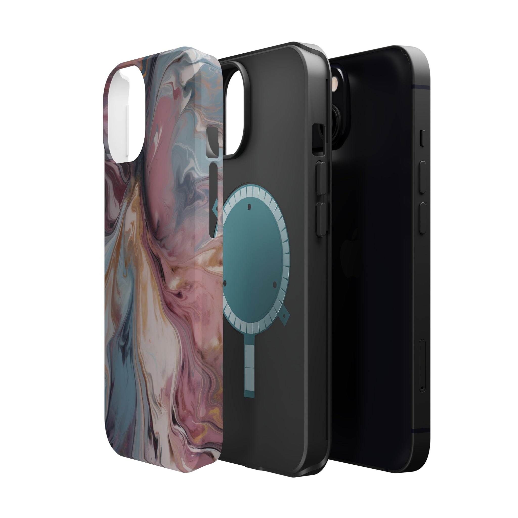 Liquid colored marble - MagSafe Cases - phone cases