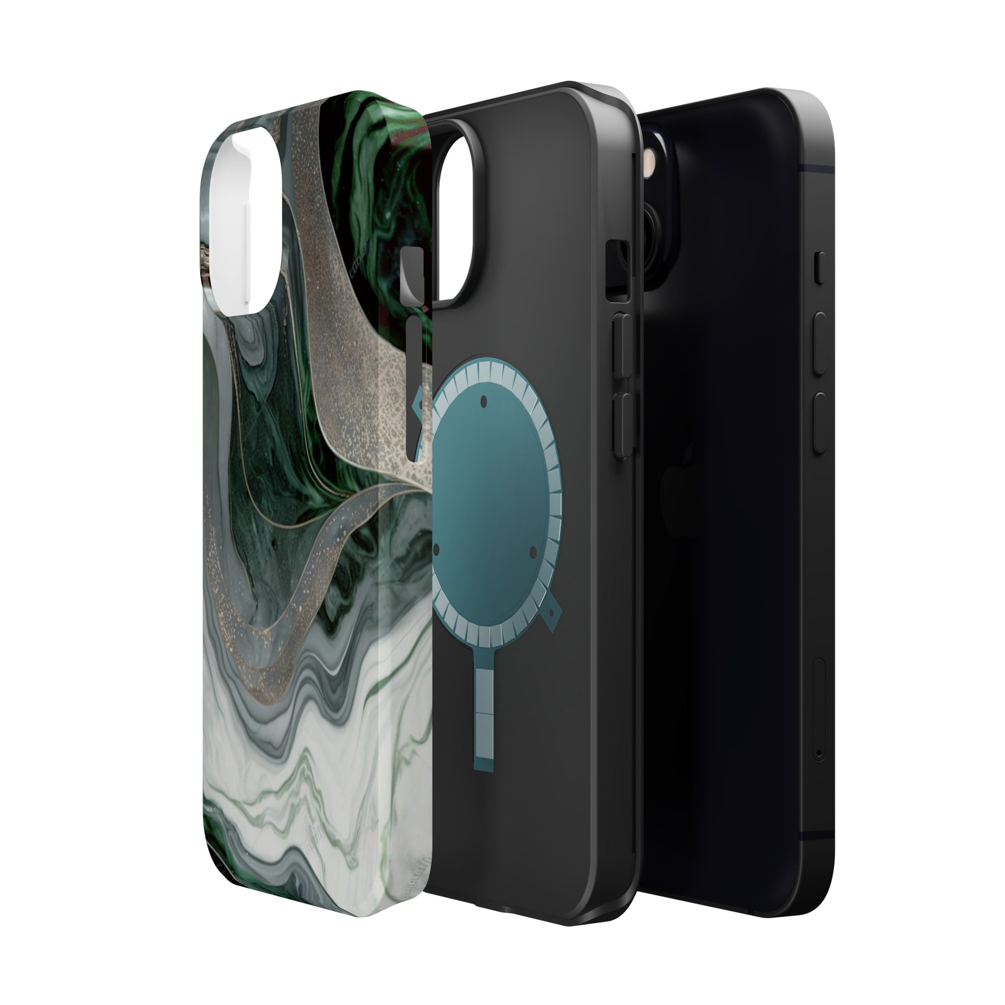 Green Marble - MagSafe Cases - phone cases