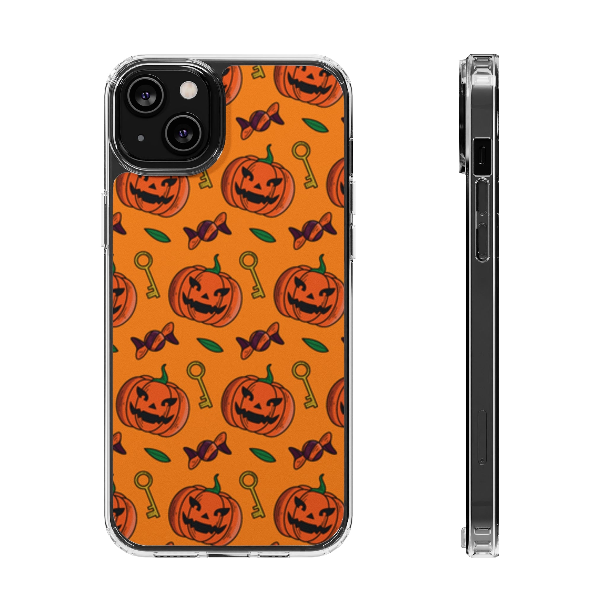 Halloween - iPhone Clear Cases iPhone 14 Plus Without gift packaging - phone cases