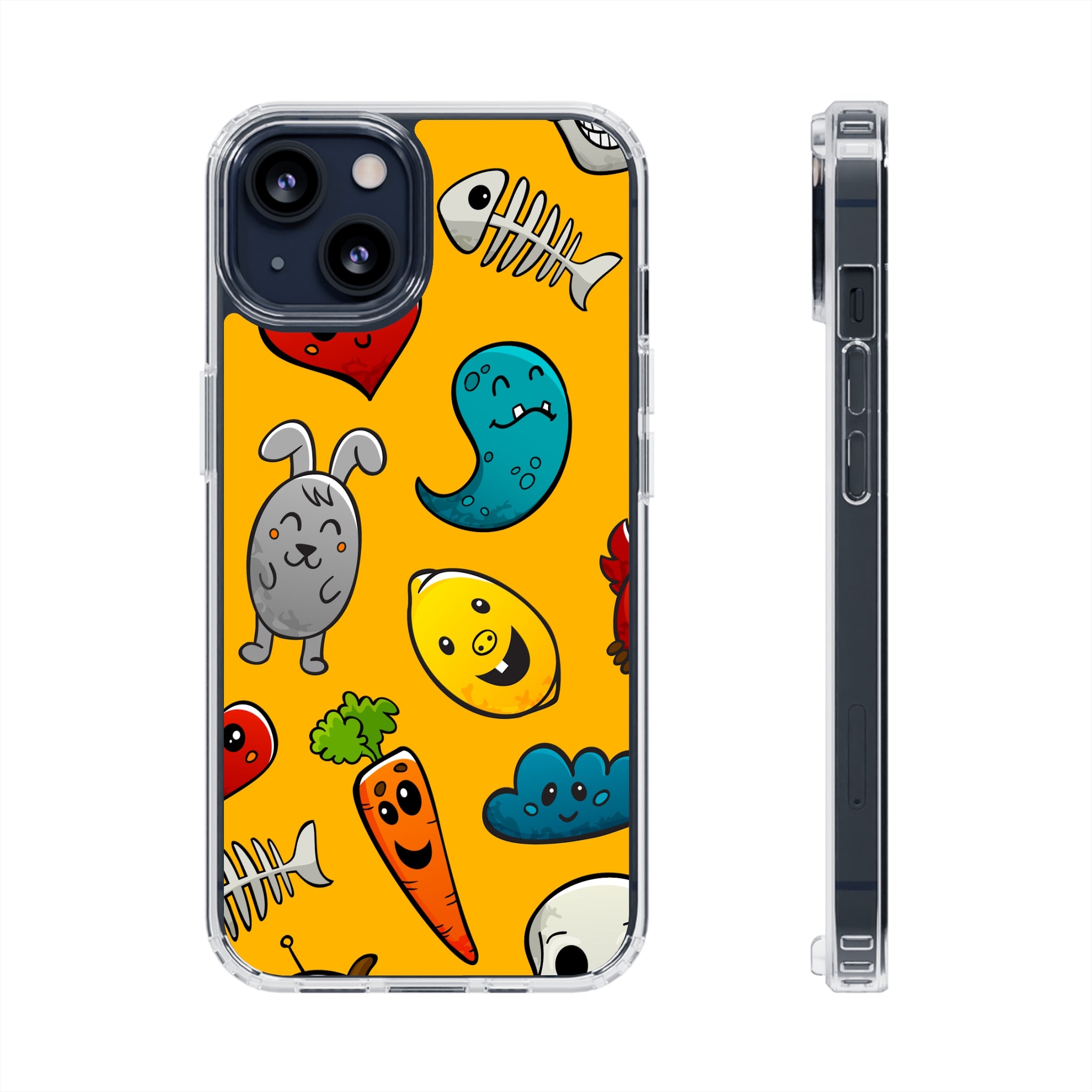 Fun Characters - iPhone Clear Cases iPhone 13 Without gift packaging - phone cases