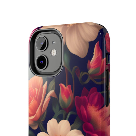 floral - iPhone Tough Cases - phone cases