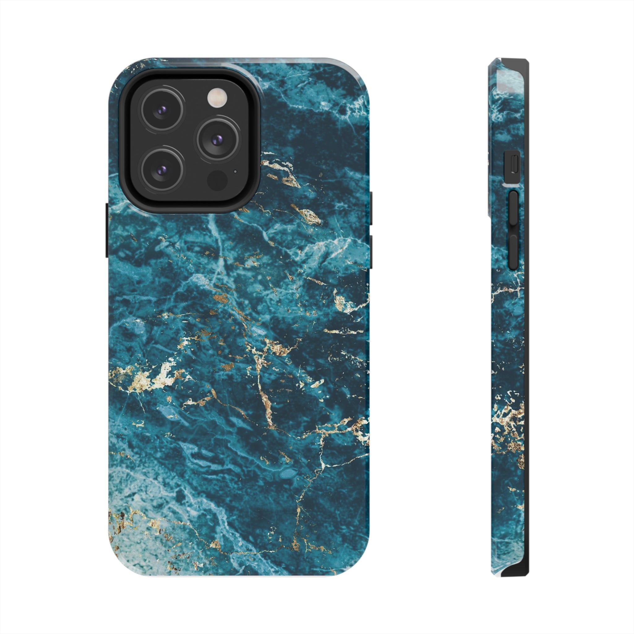 Liquid Blue marble - iPhone Tough Cases iPhone 14 Pro Max - phone cases