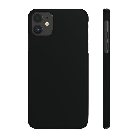 Coal Black - iPhone Slim Cases iPhone 11 - phone cases