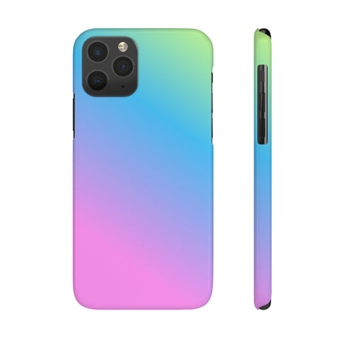 Gradient Colored - iPhone Slim Cases iPhone 11 Pro - phone cases