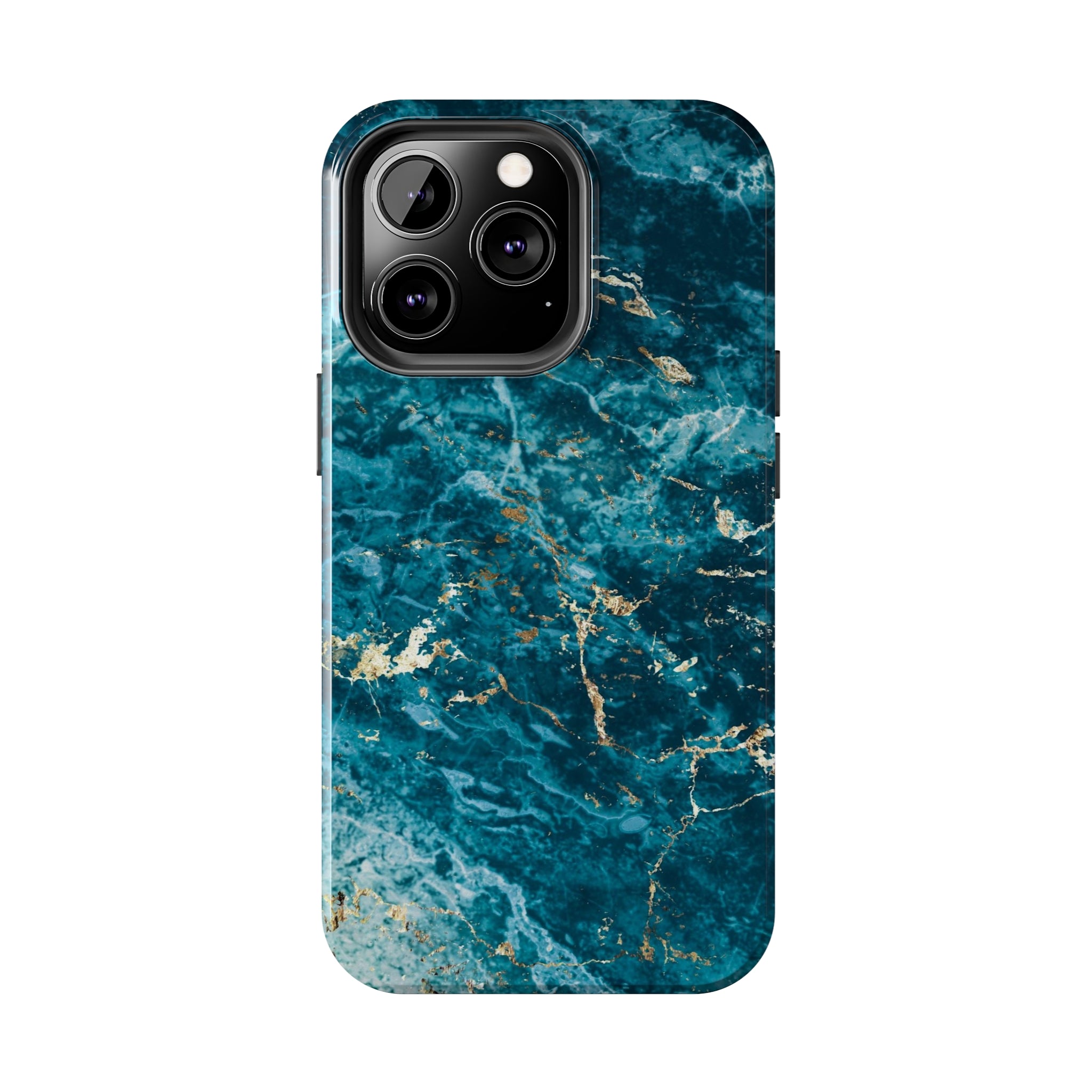 Liquid Blue marble - iPhone Tough Cases - phone cases