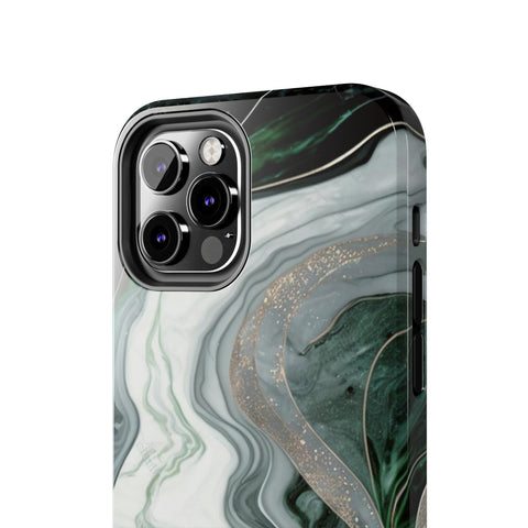 Green Marble - iPhone Tough Cases - phone cases