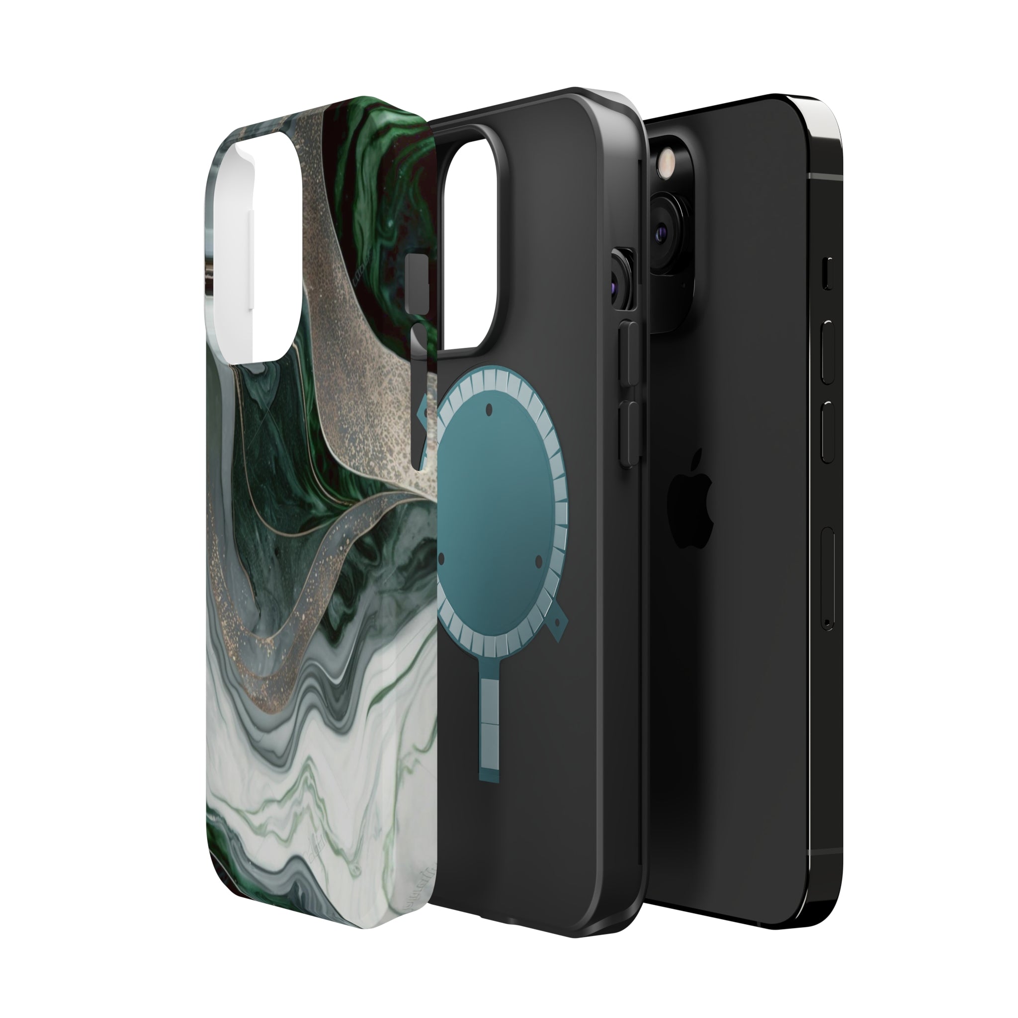 Green Marble - MagSafe Cases - phone cases