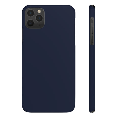 Dark Blue - iPhone Slim Cases iPhone 11 Pro Max - phone cases