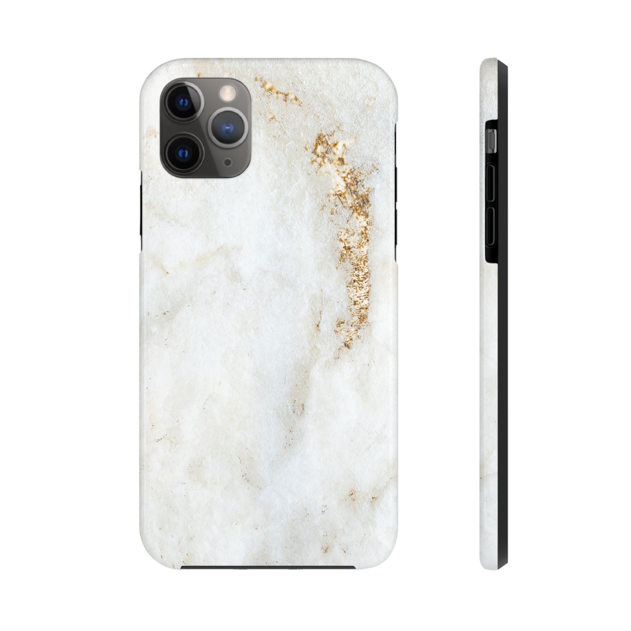 White Golden Marble - iPhone Tough Cases iPhone 11 Pro Max - phone cases