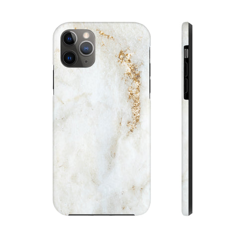 White Golden Marble - iPhone Tough Cases iPhone 11 Pro Max - phone cases