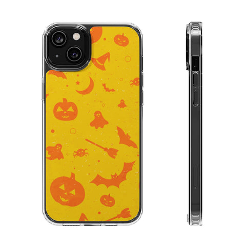 Halloween - iPhone Clear Cases iPhone 14 Plus Without gift packaging - phone cases