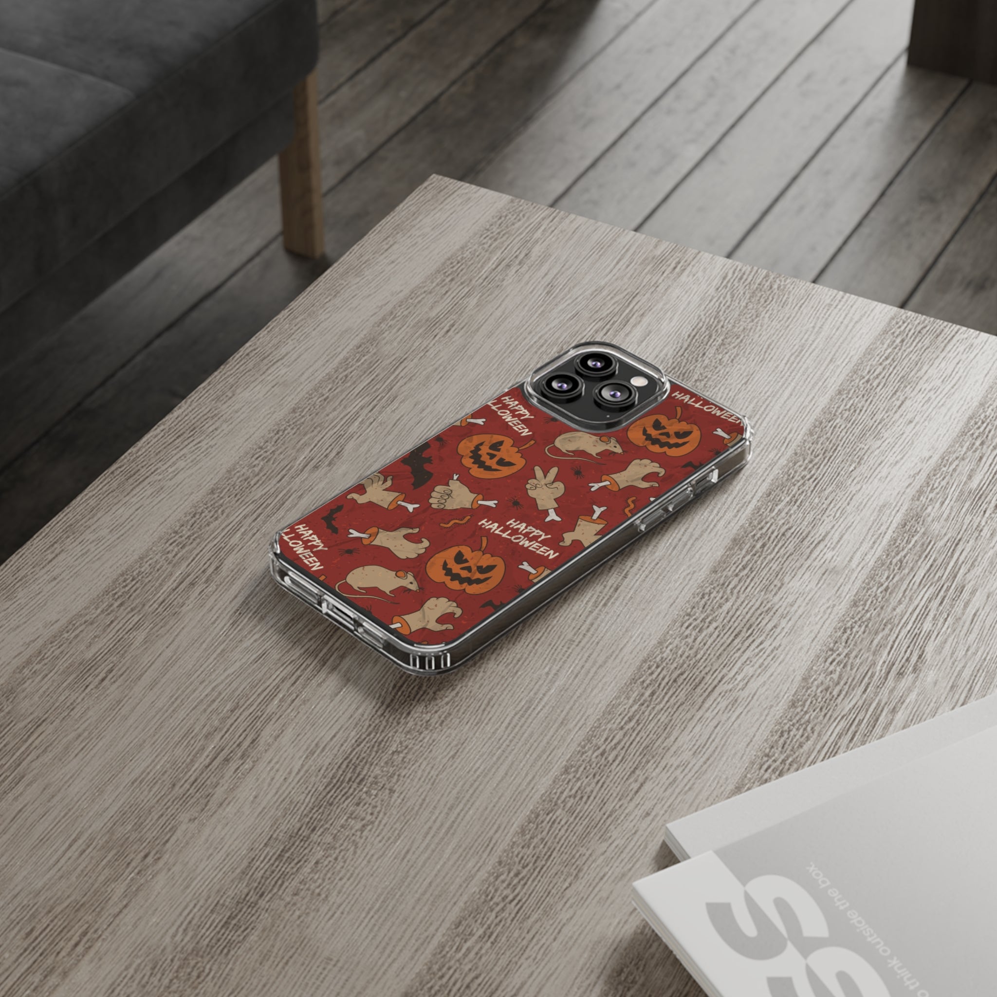Halloween - iPhone Clear Cases - phone cases
