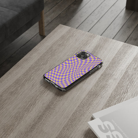 checkerboard - iPhone Clear Cases - phone cases