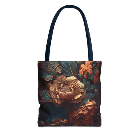 Tote Bag | Dark Floral Design