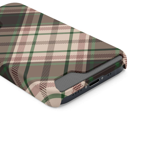 Checks - Card Holder Cases - phone cases