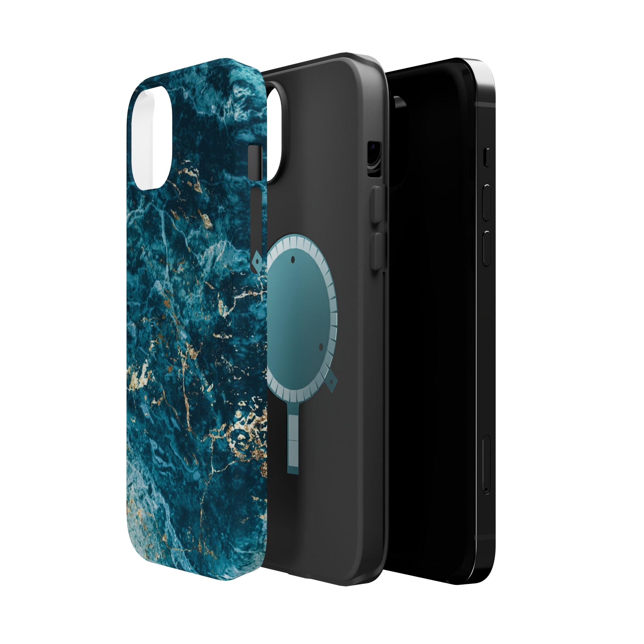 Liquid Blue marble - MagSafe Cases - phone cases