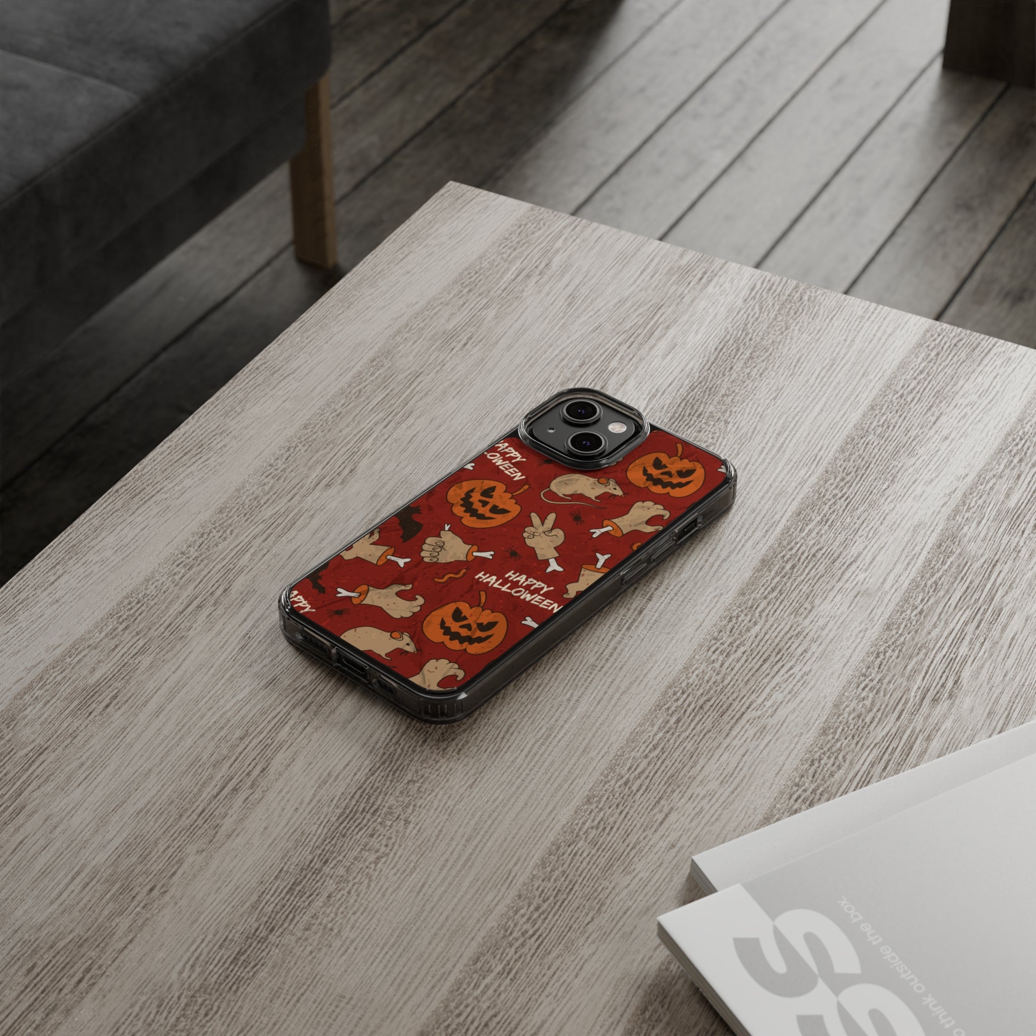Halloween - iPhone Clear Cases - phone cases