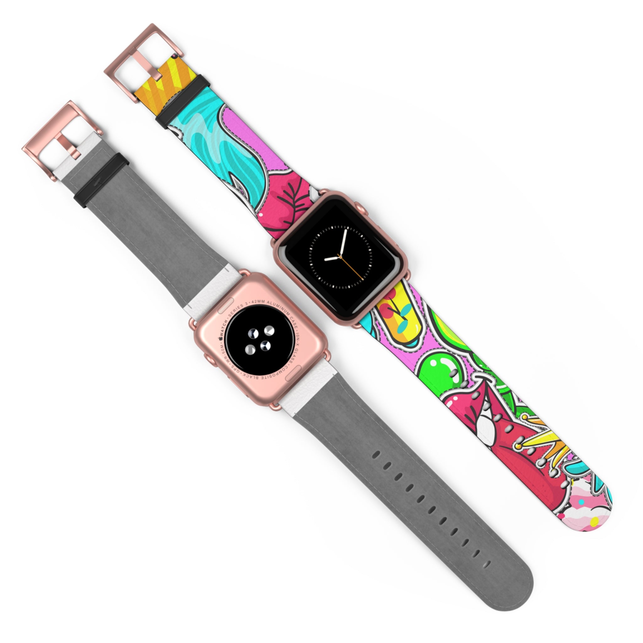 Apple Watch Band - 100% Faux Leather - phone cases