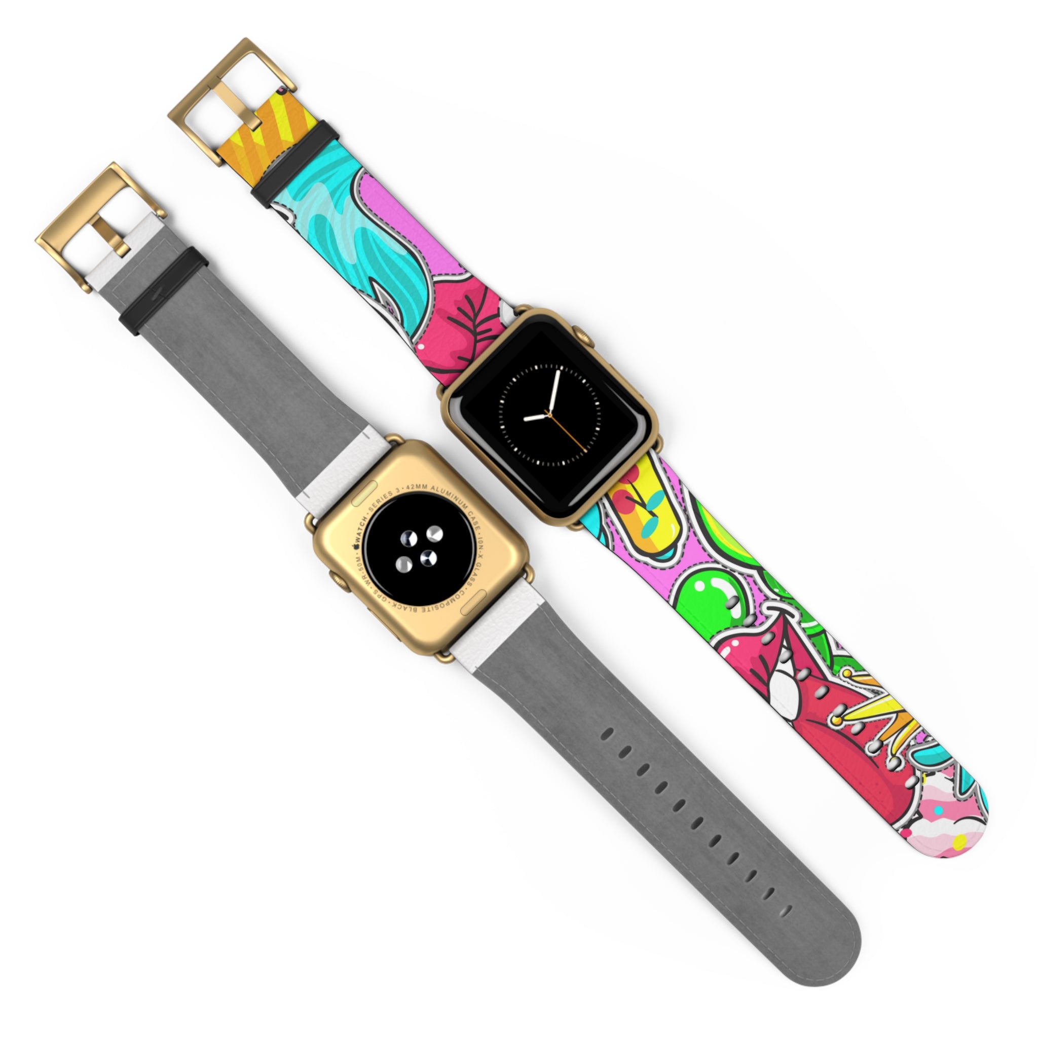 Apple Watch Band - 100% Faux Leather - phone cases