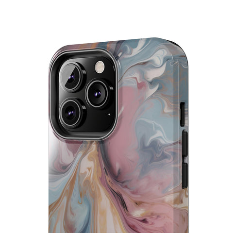 Liquid colored marble - iPhone Tough Cases - phone cases