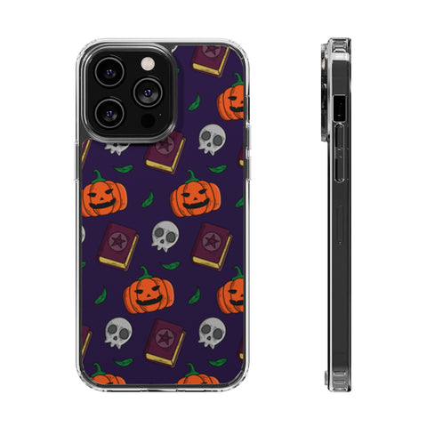 Halloween - iPhone Clear Cases iPhone 14 Pro Max Without gift packaging - phone cases