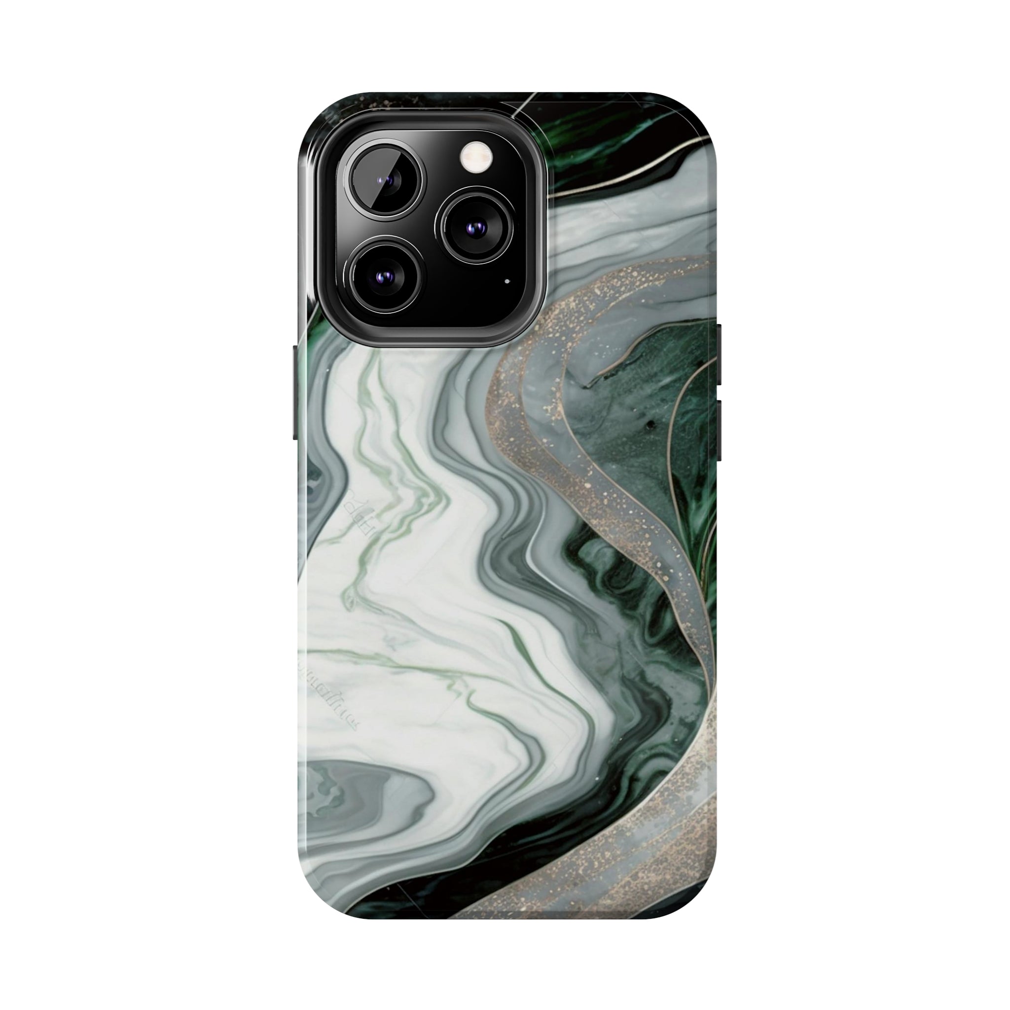 Green Marble - iPhone Tough Cases - phone cases