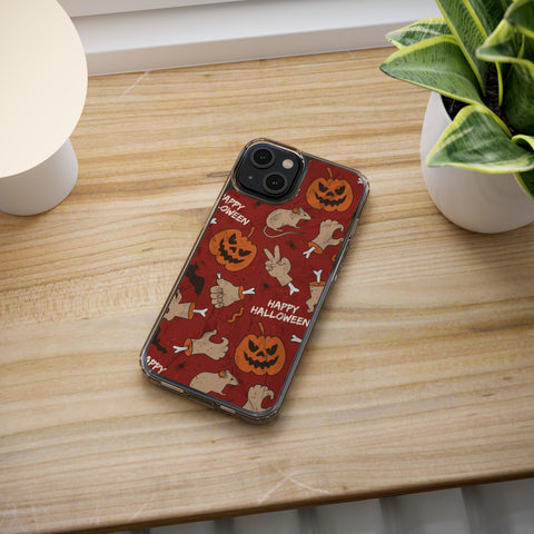 Halloween - iPhone Clear Cases - phone cases