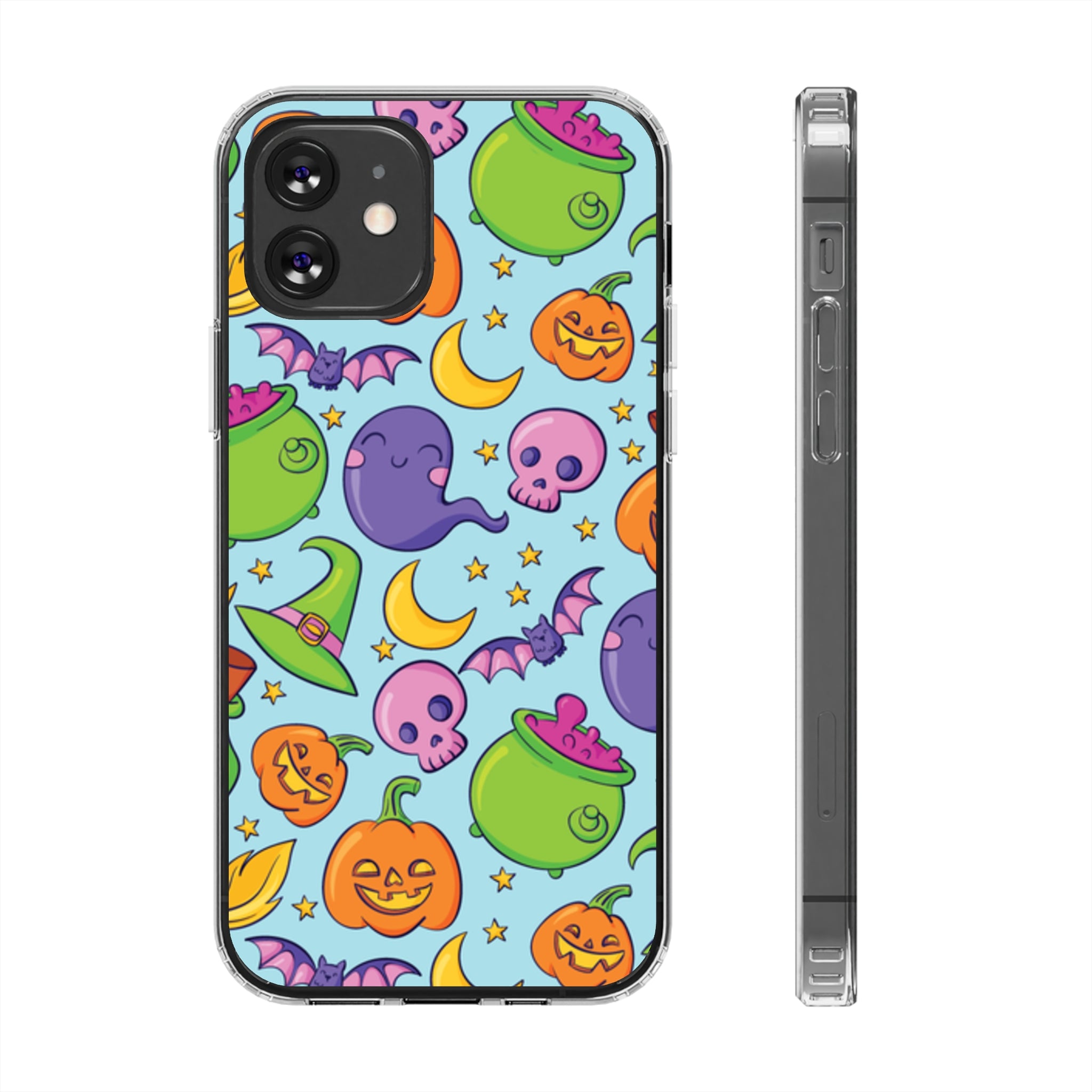 Halloween - iPhone Clear Cases iPhone 12 Without gift packaging - phone cases