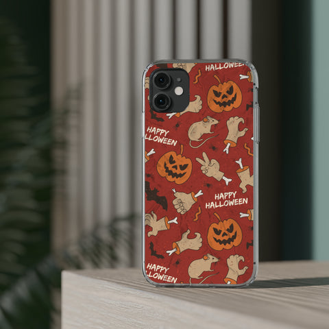 Halloween - iPhone Clear Cases - phone cases