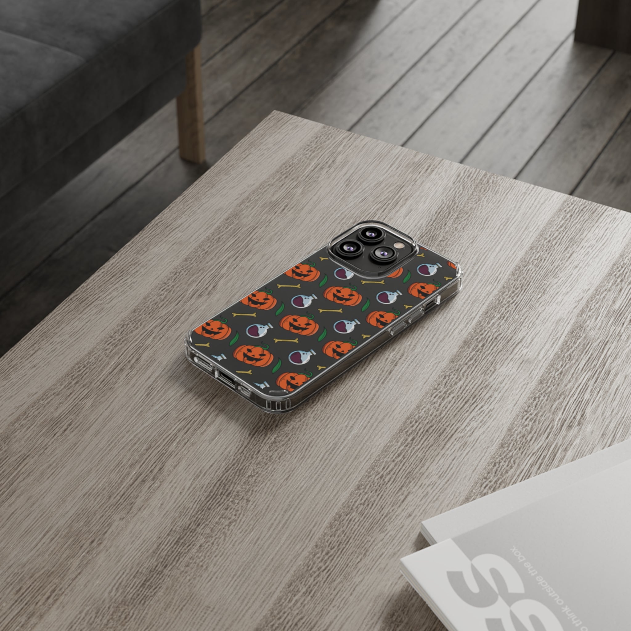 Halloween - iPhone Clear Cases - phone cases