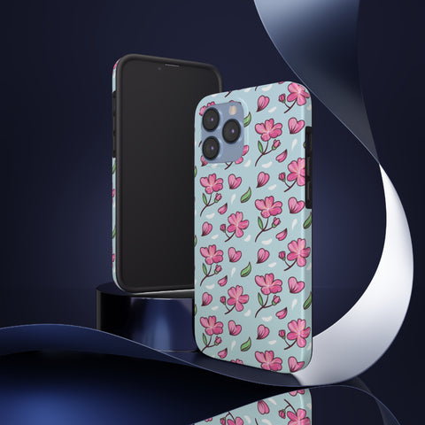 Cherry Blossom - iPhone Tough Cases - phone cases