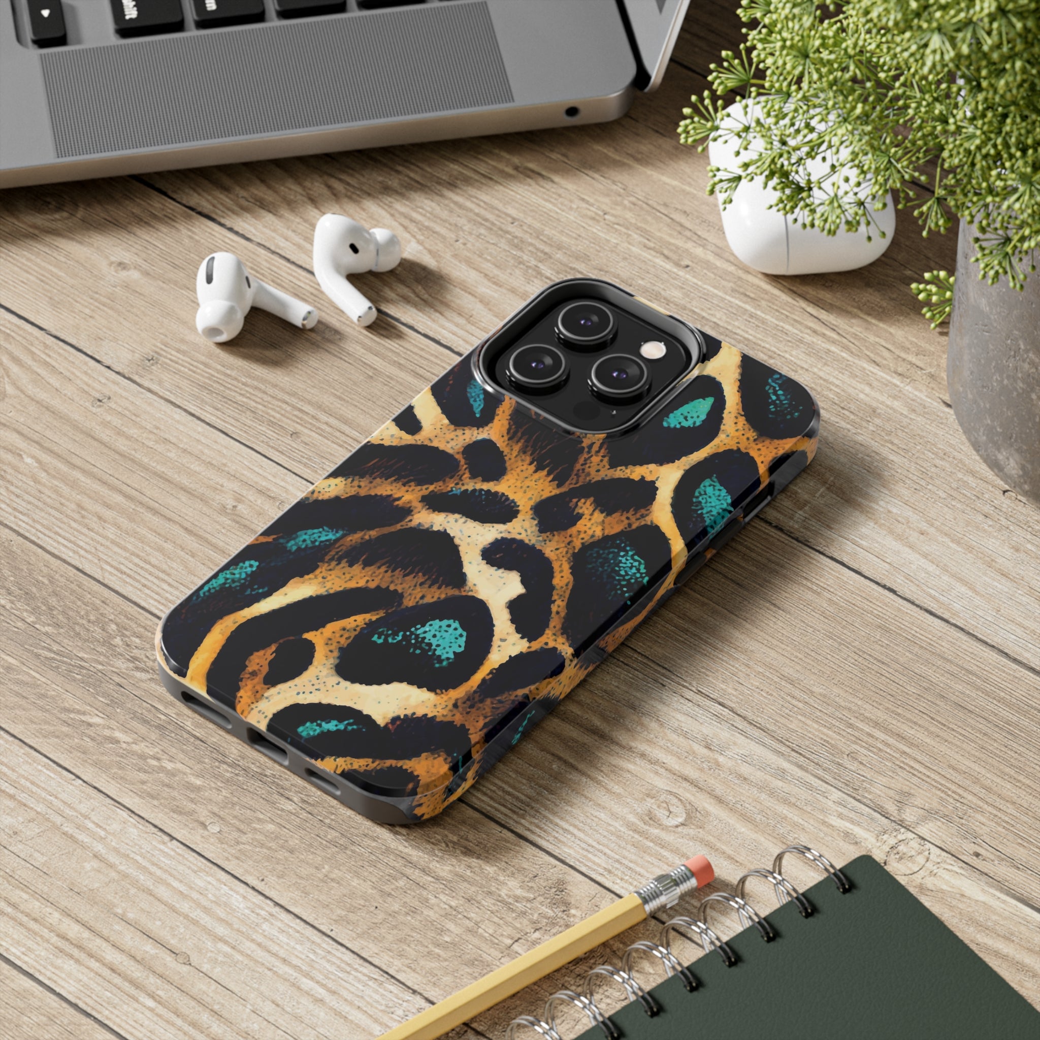 Dark Leopard - iPhone Tough Cases - phone cases