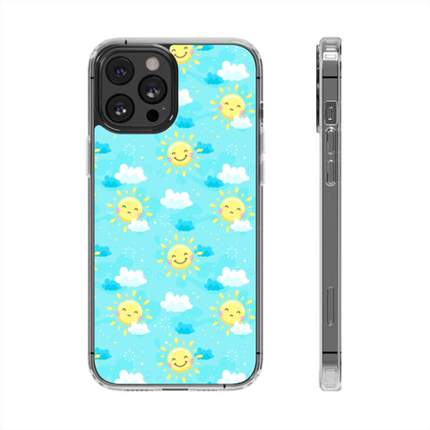 Sun Smile - iPhone Clear Cases iPhone 12 Pro Max Without gift packaging - phone cases