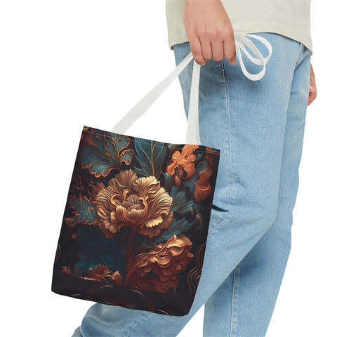 Tote Bag | Dark Floral Design