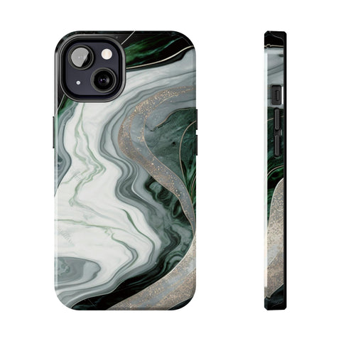 Green Marble - iPhone Tough Cases iPhone 13 - phone cases