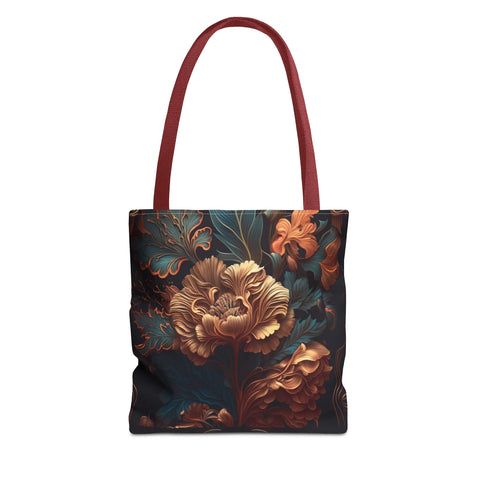 Tote Bag | Dark Floral Design