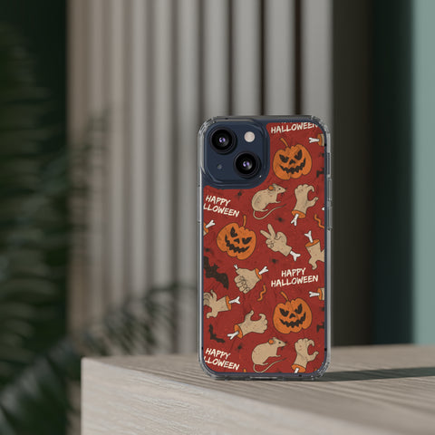 Halloween - iPhone Clear Cases - phone cases