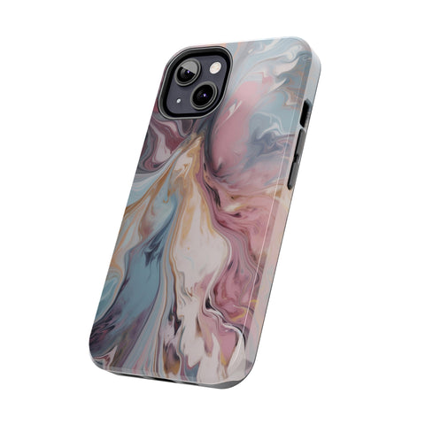 Liquid colored marble - iPhone Tough Cases - phone cases