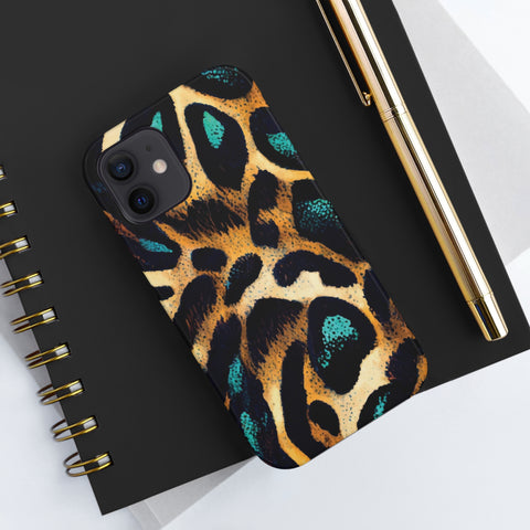 Dark Leopard - iPhone Tough Cases - phone cases