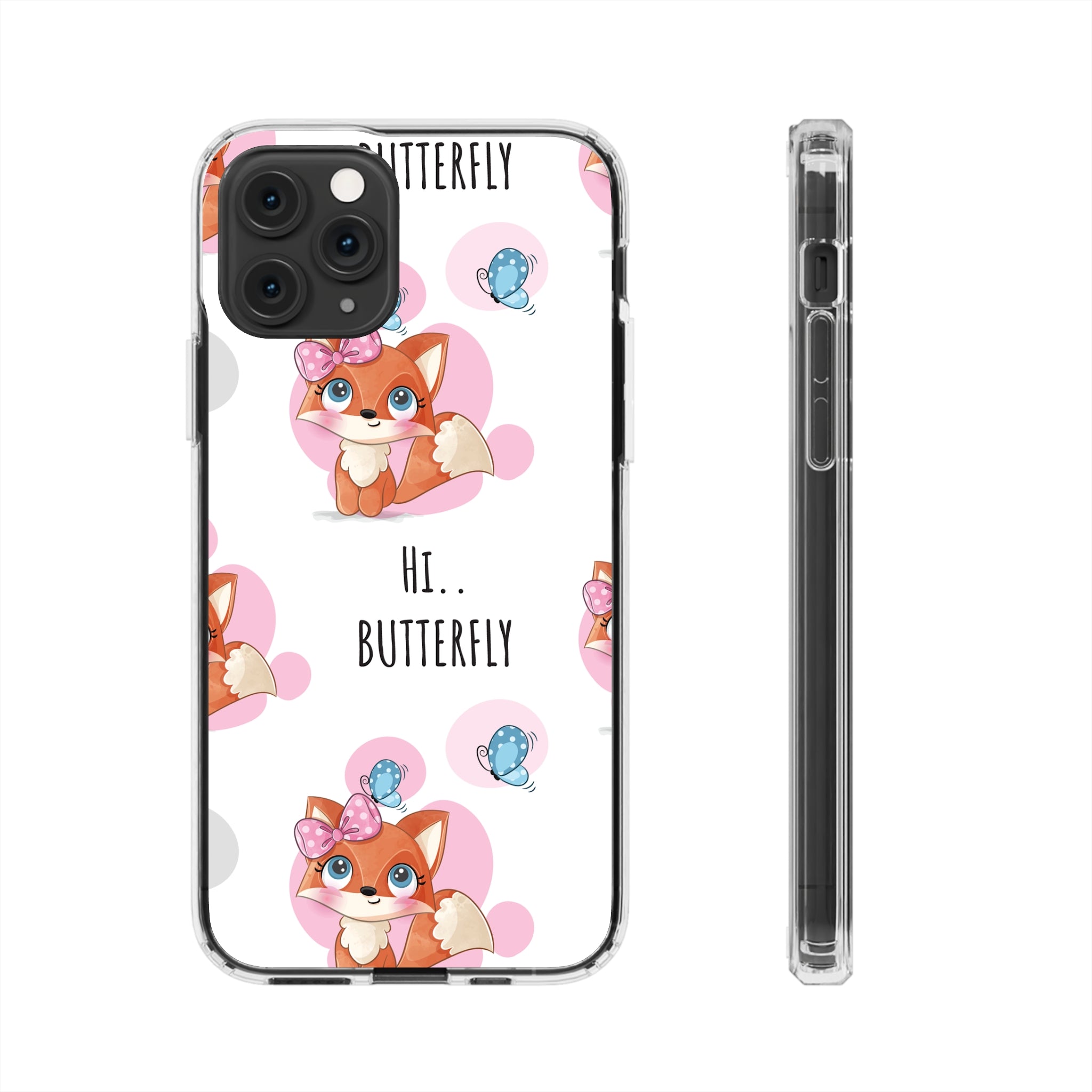 Cute Cat - iPhone Clear Cases iPhone 11 Pro Without gift packaging - phone cases