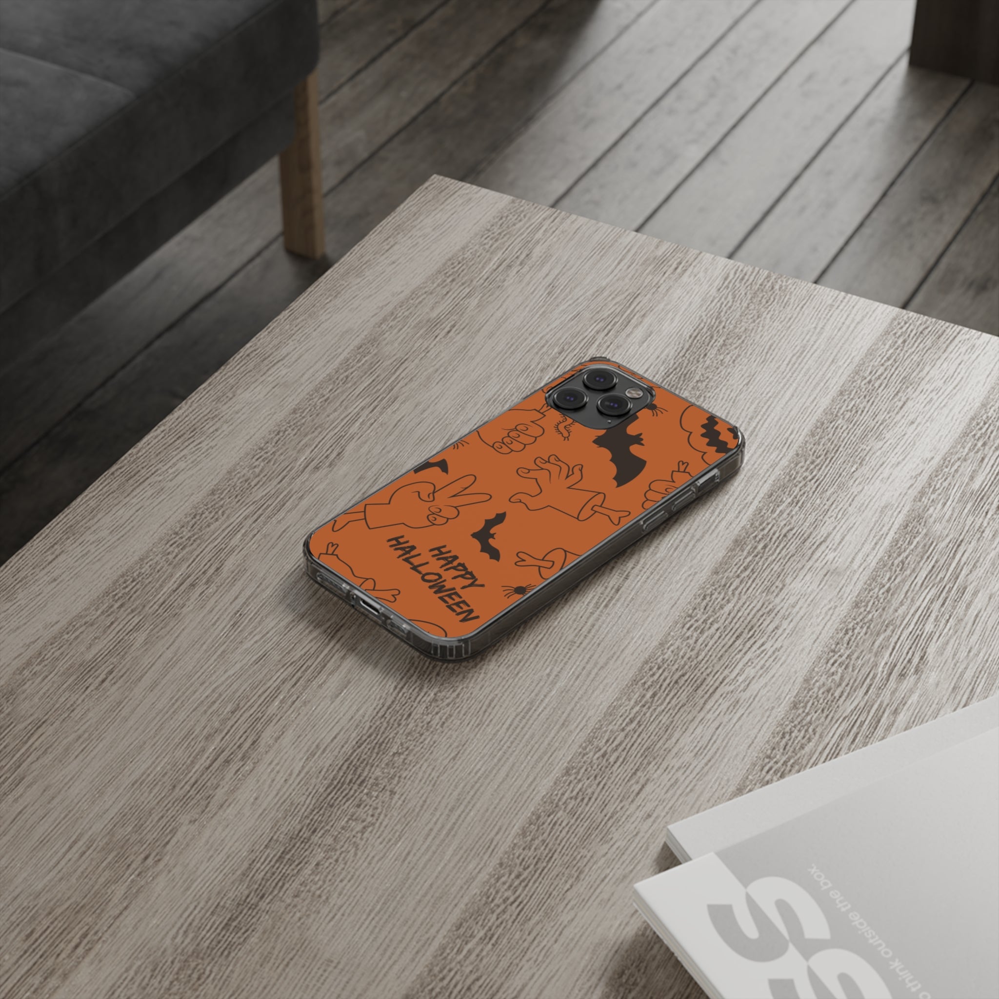 Halloween - iPhone Clear Cases - phone cases