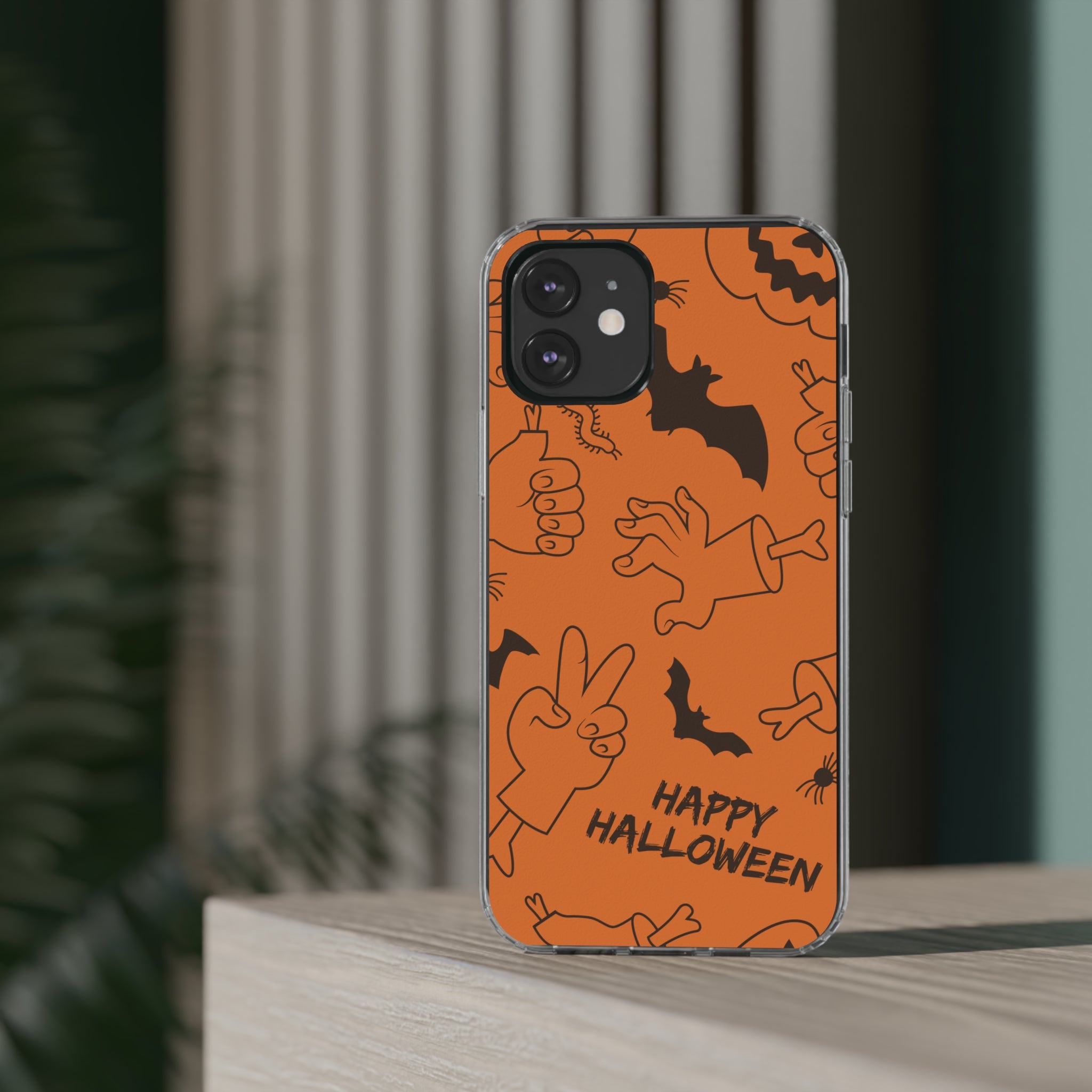 Halloween - iPhone Clear Cases - phone cases