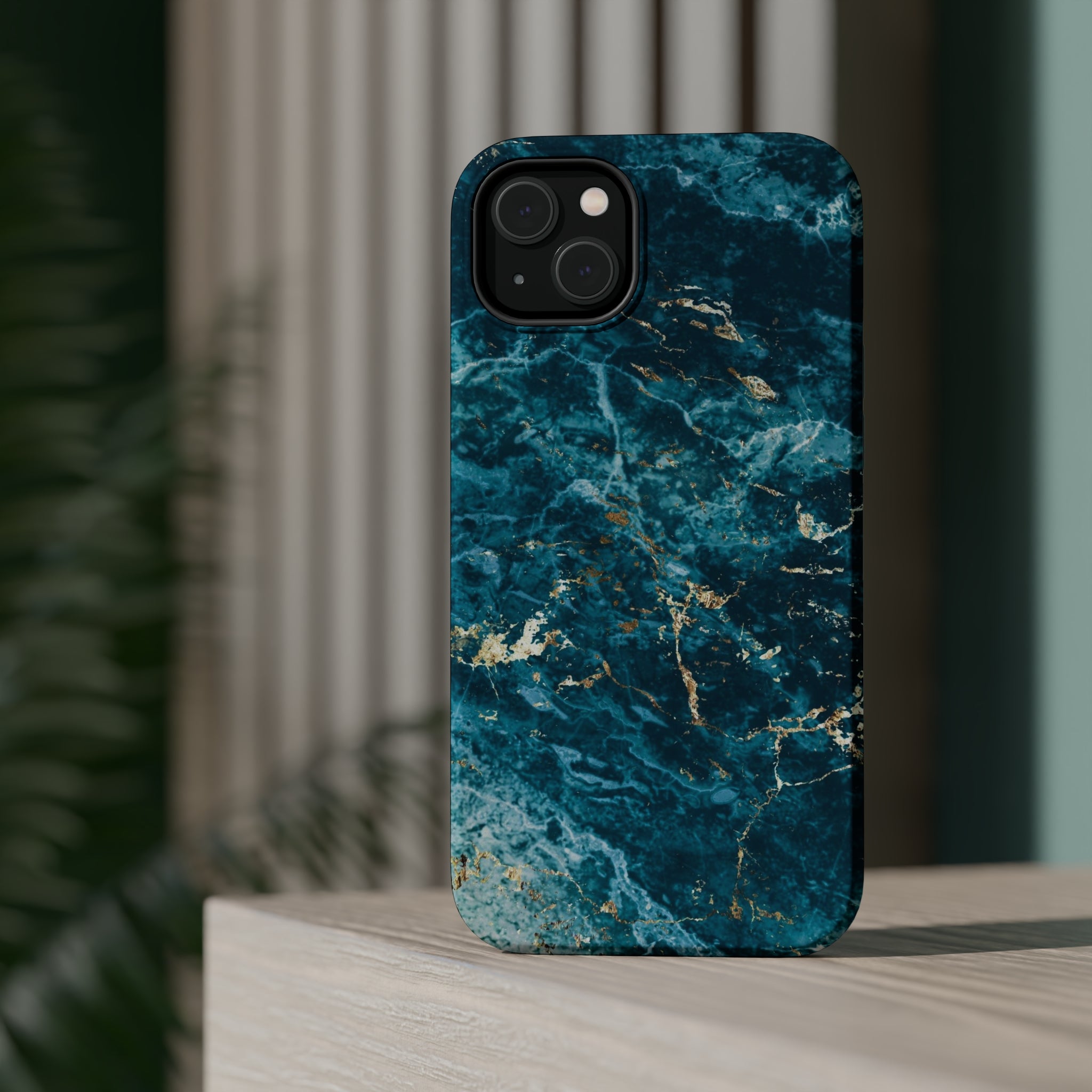 Liquid Blue marble - MagSafe Cases - phone cases