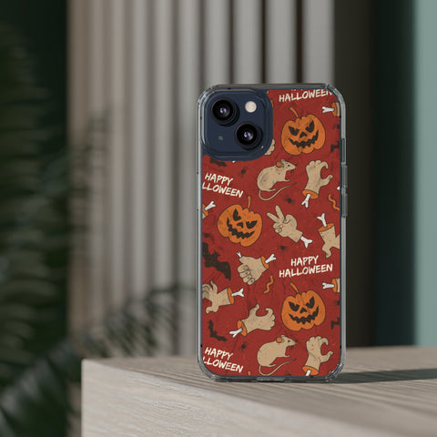 Halloween - iPhone Clear Cases - phone cases