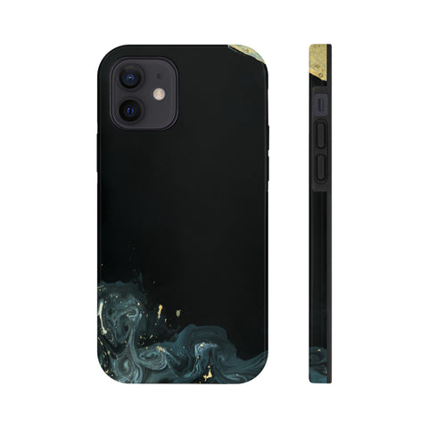 Golden liquid oil - iPhone Tough Cases iPhone 12 - phone cases